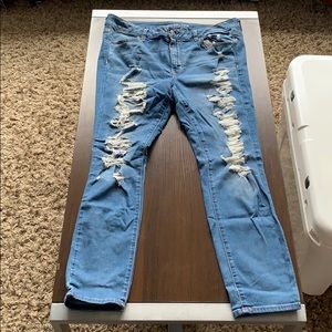 American eagle destroyed jegging-great condition